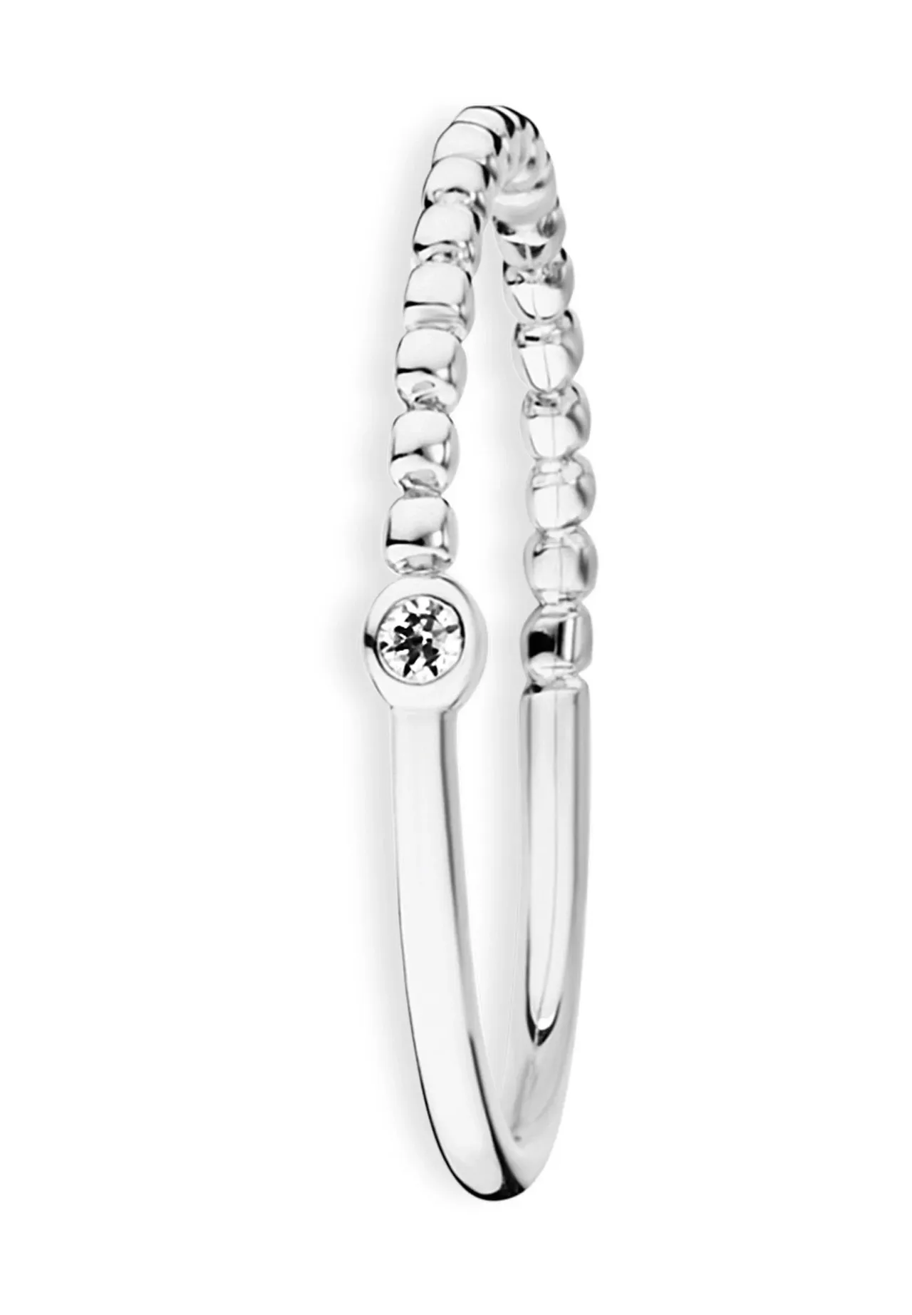 Sterling Silber Ring mit Herzanhänger