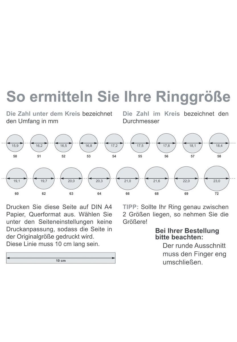 Sterling Silber Ring mit Herzanhänger