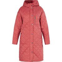 usha Leichter Steppmantel Damen Vintage Rot