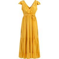 IZIA Maxikleid Damen gelb