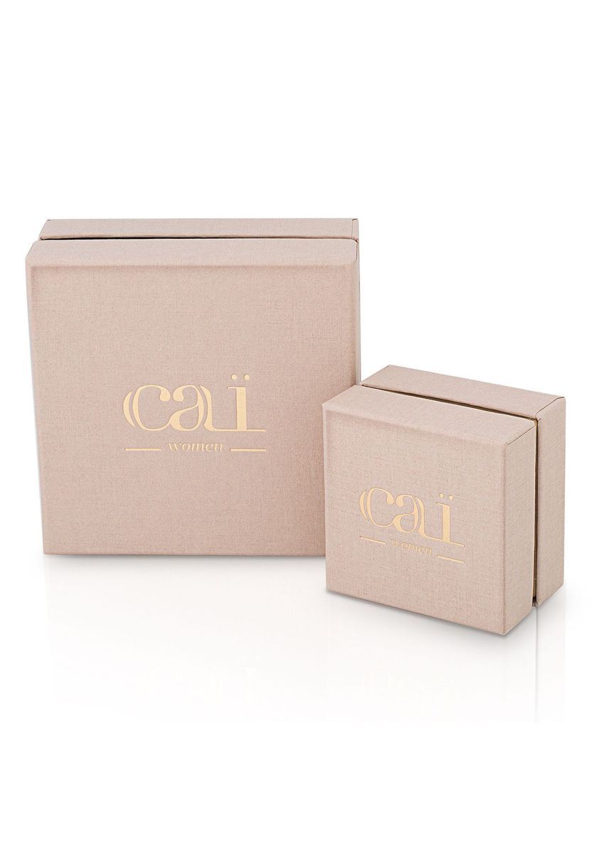 Vergoldete Runde Ohrstecker