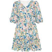 FELIPA Kleid Frauen blau beige