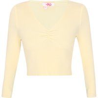 Mymo Pullover Frauen hellgelb