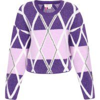 IZIA Pullover Frauen violett-flieder