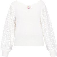 IZIA Pullover Frauen Weiß