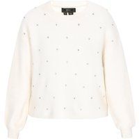 Faina Pullover Frauen cremefarben
