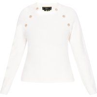 Faina Pullover Frauen cremefarben