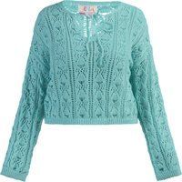 IZIA Strickpullover Damen türkis
