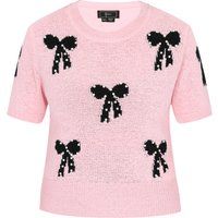 Faina Pullover Frauen Rose