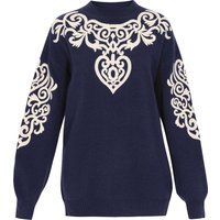 usha Pullover Frauen Marine