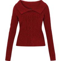 Faina Pullover Frauen Burgund