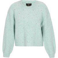 Faina Pullover Frauen Salbeigrün