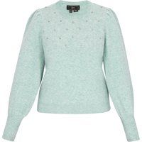 Faina Pullover Frauen Salbeigrün