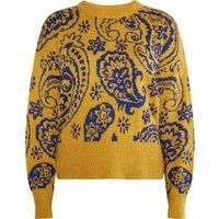 usha Strickpullover Damen Curry