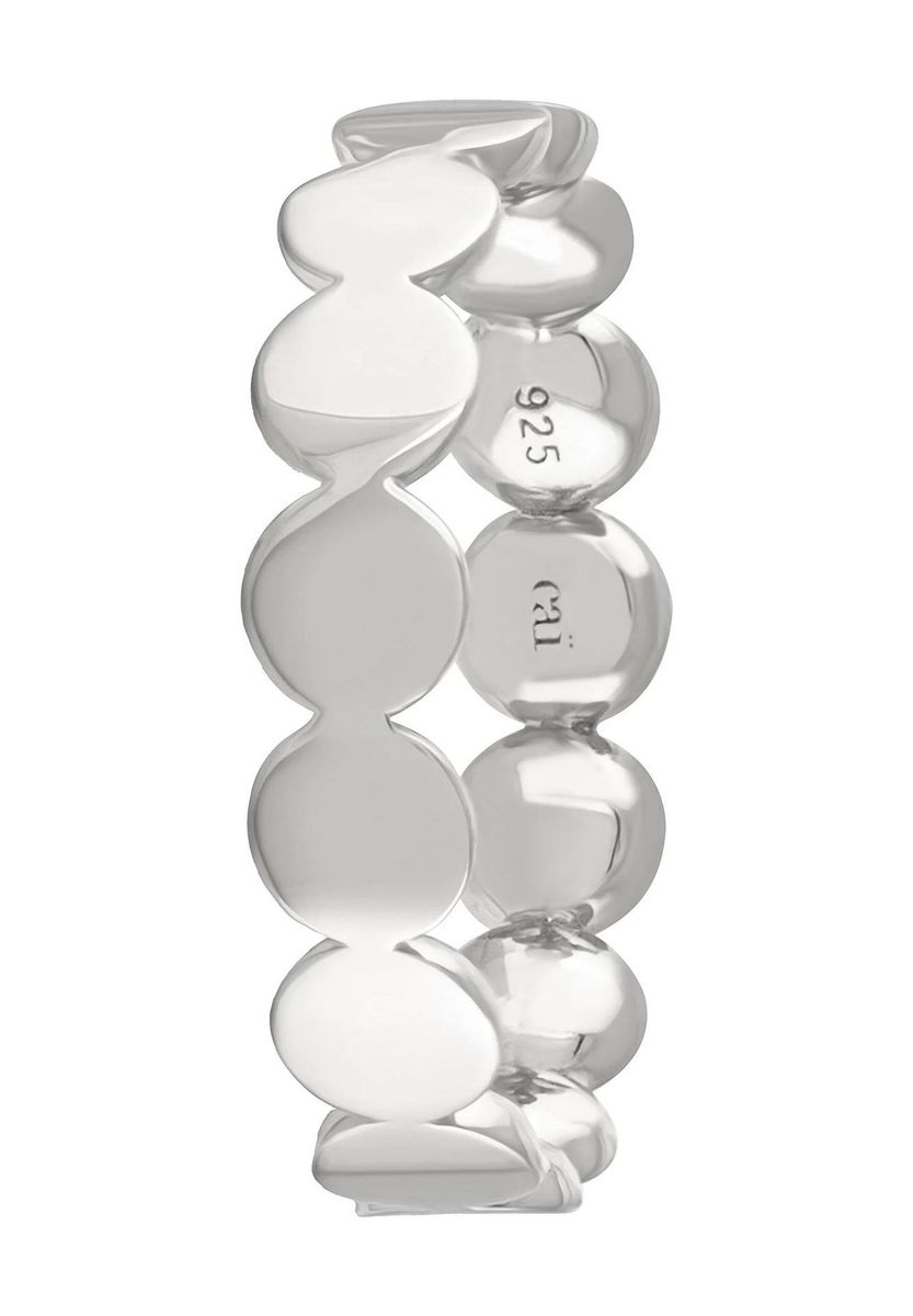 Silber Ring mit Perlen Design