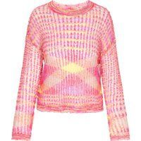 IZIA Pullover Frauen rosa mehrfarbig