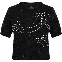 Faina Pullover Frauen Schwarz