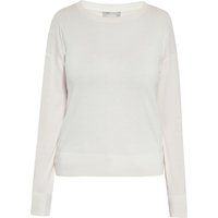 Klassischer Strickpullover mit Rundhalsausschnitt