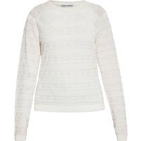 Klassischer Strickpullover mit Rundhalsausschnitt