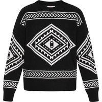 IZIA Pullover Frauen Schwarz