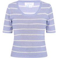 usha Pullover Frauen hellblau cremeweiß