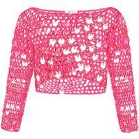 IZIA Pullover Frauen Fuchsie
