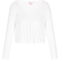 IZIA Pullover Frauen cremefarben