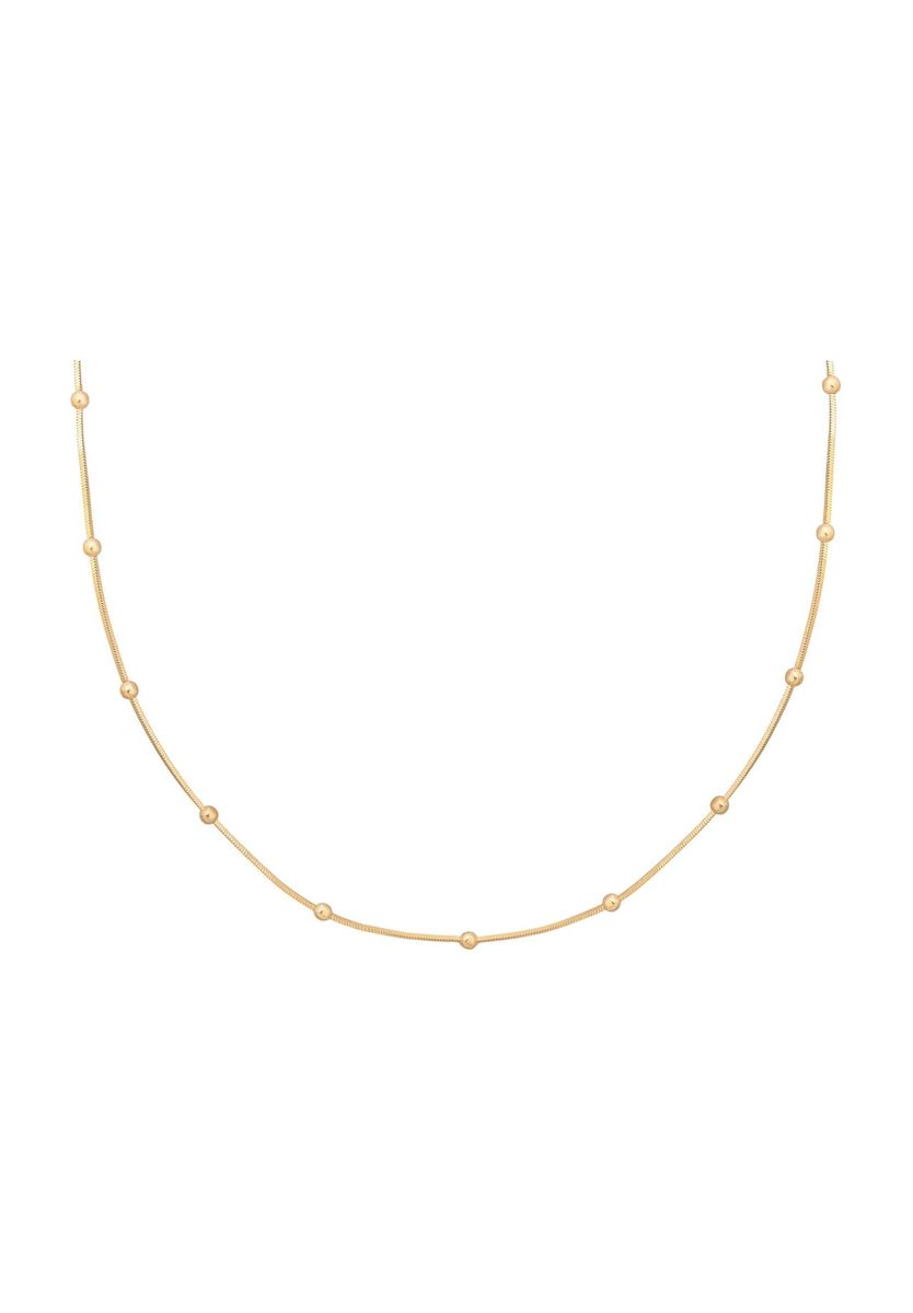 Filigrane, vergoldete Kugelkette