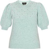 Faina Pullover Frauen Salbeigrün