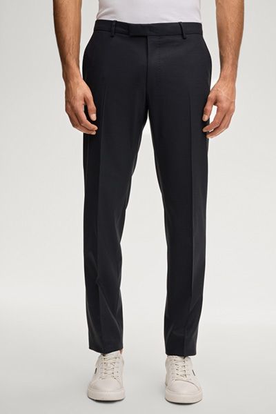 Tommy Hilfiger Blayr Dunkelblaue Slim Fit Stretch Anzughose