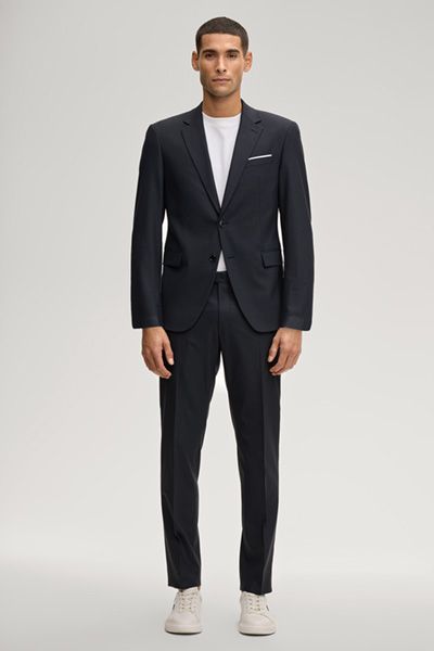 Tommy Hilfiger Blayr Dunkelblaue Slim Fit Stretch Anzughose