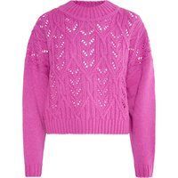 IZIA Strickpullover Damen Bierenpink