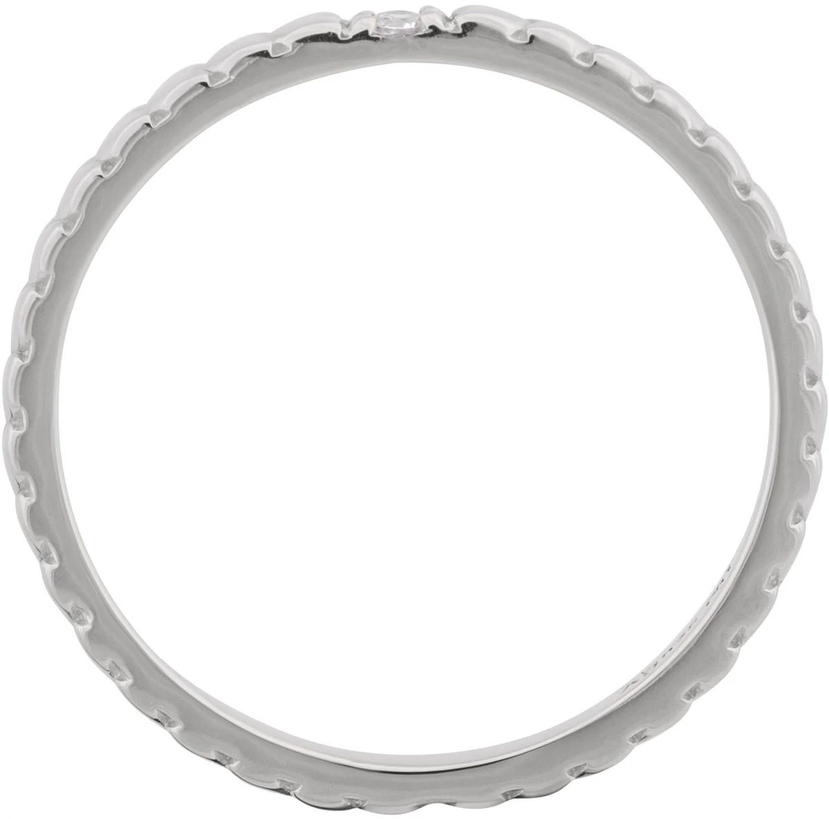 Sterling Silber Ring mit Herz-Ausschnitt