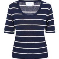 usha Pullover Frauen Marineweiß