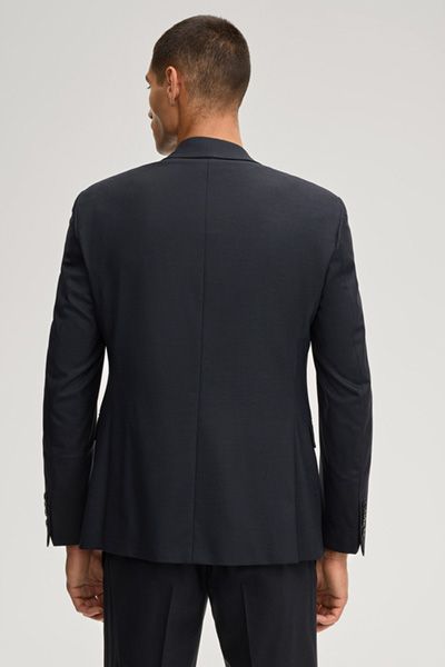 JOOP! Herby Dunkelblaues Reise-Sakko Stretch Wollmix Slim Fit