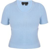 Faina Pullover Frauen hellblau