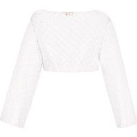 IZIA Pullover Frauen cremefarben