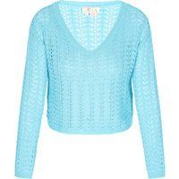 IZIA Pullover Frauen Türkis