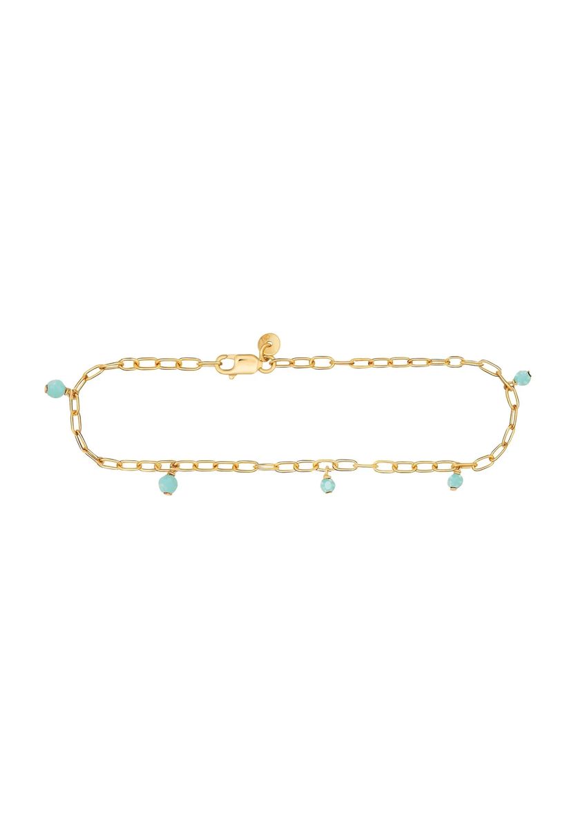 Feines Silberketten-Armband mit Anhängern