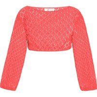 IZIA Pullover Frauen orange