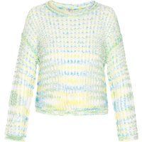 IZIA Pullover Frauen aqua mehrfarbig