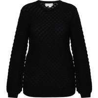 usha Strickpullover Damen schwarz