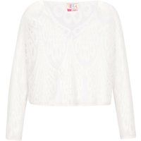 IZIA Pullover Frauen cremefarben