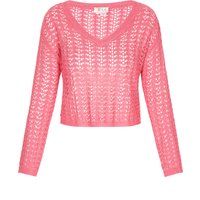 IZIA Pullover Frauen Koralle