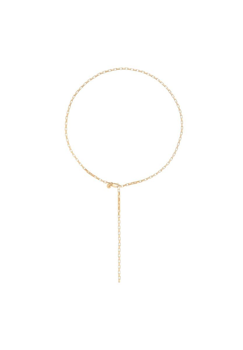 Feine, vergoldete Halskette