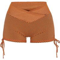 Strukturierte High-Waist-Sportshorts