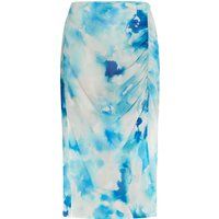 Maxirock mit Blumen-Paisley-Muster