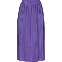 Eleganter Plissee-Strick-Midi-Rock