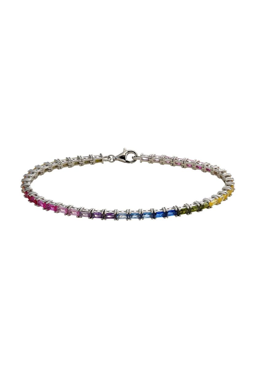 Armband mit Malachit-Steintropfen in Gold