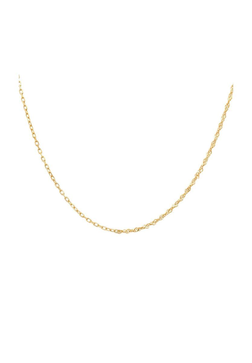 Gemischte Halskette in Gold